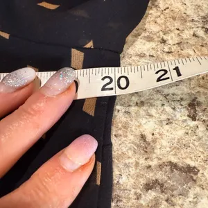 Ann Taylor Black Blouse with White Dots thumbnail 7