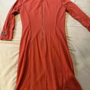 Antonio Melani Dress Size‎ 2 Burnt Orange Embellished Career Cocktail thumbnail 11