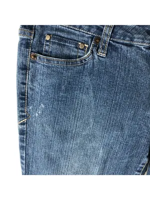U.S. Polo Assn. Womens Blue Denim Jeans Size 9/10 Low Rise Straight Leg thumbnail 3