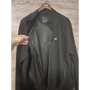 FIGS Jacket 2XL Black Technical Collection Windbreaker Ayla Healthcare Logo thumbnail 6