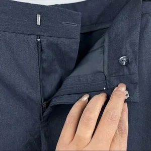 Zara Basic Women's Size 6 Career Office Navy Trouser Pants Polyester‎ Blend thumbnail 4