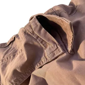 Hollister baggy cargo pants tan brown thumbnail 8