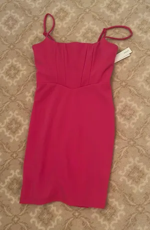 pink mini dress thumbnail 2
