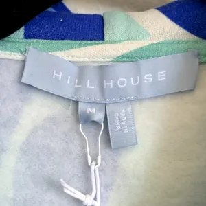 NWT Hill House The Allie Zip‎ Hoodie in Ocean Kaleidoscope Blue thumbnail 6