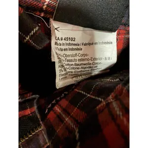 Maison Scotch Red Plaid Punk Goth Biker Skinny Pants Women's Size 27 Soda S&S thumbnail 16