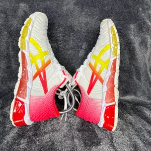 Asics Gel Quantum 360 Women's US 9 White/Sour Yuzu Running Shoes thumbnail 8