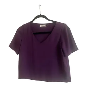 ✨Aritzia BABATON Randy Purple Sz XXS Blouse✨ thumbnail 7