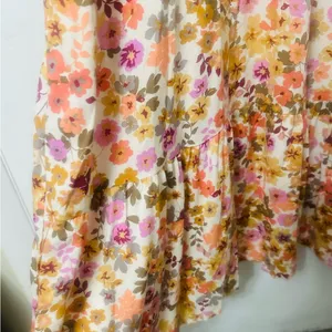 Beachlunchlounge Floral Tiered Beachy Dress XXL Coastal Cowgirl Cottagecore Boho thumbnail 4