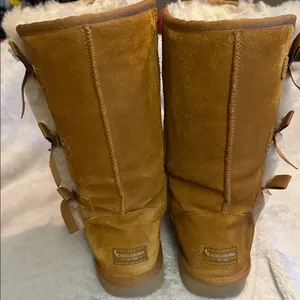 Koolaburra Tan Suede Winter Boots Size 10 thumbnail 2