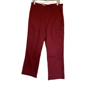 NWT LEVI'S Women's Surplus High Rise Straight-leg Pants In Burnt Henna SZ-31 thumbnail 10