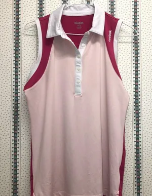 Reebok Small Pink Comfy Workout Top thumbnail 4
