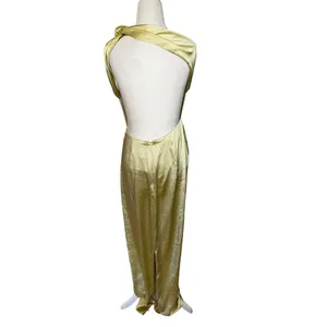 Lovers and Friends Bella Gown in Baby Yellow Small New Womens Maxi Dress thumbnail 7