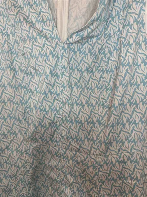 Boden Light Blue and‎ White Print Sleeveless Dress size 8 EUC thumbnail 3
