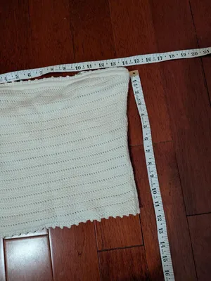Abercrombie & Fitch Cream Crochet Knit Tube Top Size Small thumbnail 5