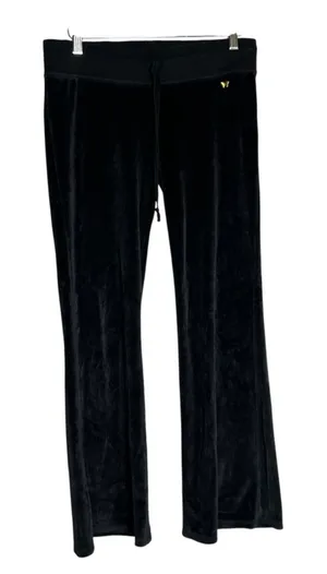 Y2K Aeropostale Velvet Velour Casual Track Pants Size‎ Small thumbnail 1