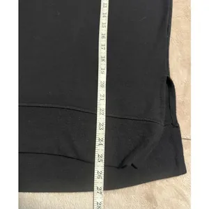 Athleta Crewneck Sweatshirt Tunic Size Small Black Soft Pullover Athleisure thumbnail 5