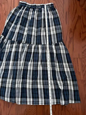 Plaid Skirt Size M thumbnail 5