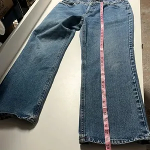 Vintage 1990s jeans 100% cotton size 10 short‎ perfect fit denim jeans Y2K fall thumbnail 6