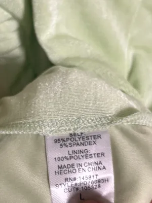 Privy Green Draped Dress Size Large thumbnail 7