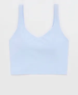 offline aerie real me low key longline sports bra thumbnail 5