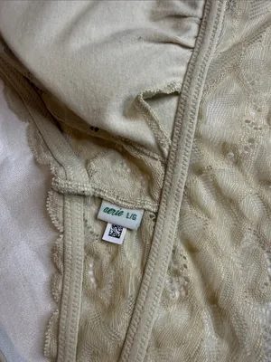aerie Lace Bralette in Olive Green thumbnail 3