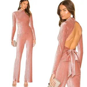 NWT Michael Costello x REVOLVE Piera‎ Top in Mauve Size Medium thumbnail 2