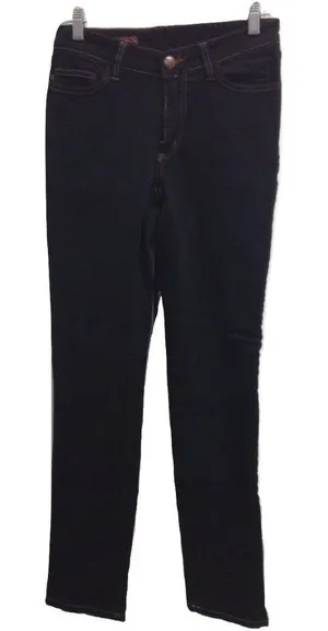 New Makers USA Size 4 Black Denim Stretch Jeans thumbnail 1