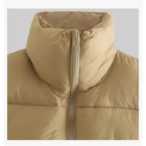NEW Crop Puffer Vest Winter Lightweight M thumbnail 3