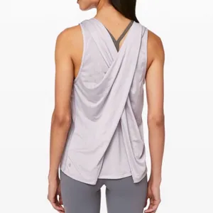 Lululemon Soul Stride Tank Iced Iris‎ size Medium thumbnail 8