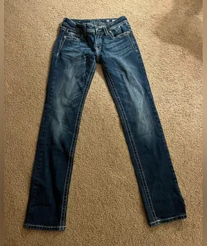 Classic Blue miss me Women's Jeans size 29 thumbnail 1