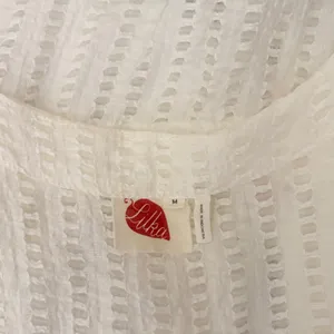Anthropologie LILKA Eyelet White Cloud Swim Cover Up Maxi Dress Duster Medium thumbnail 12