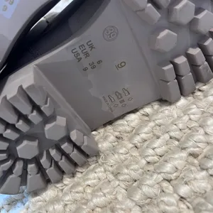 Anna Field Lug Sole Boot Sz 9 Gray thumbnail 5