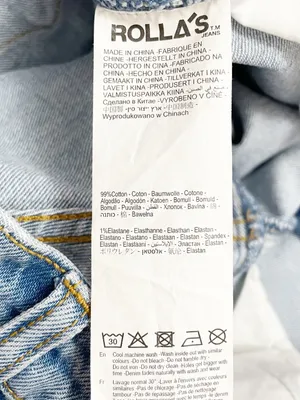 Rolla’s Gigi Barrel Jeans Size 26 High Rise Curved Leg Light Wash Denim thumbnail 12