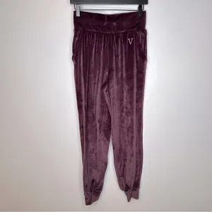 Victorias Secret Purple Velour Tracksuit Size‎ XS thumbnail 9