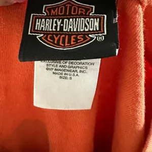 Harley Davidson Orange Cotton‎ Shirt thumbnail 5