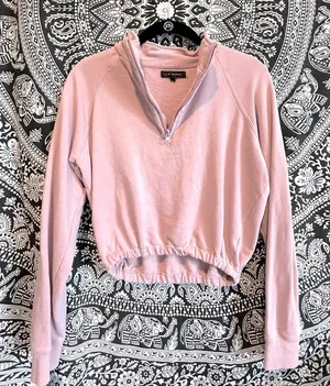 La Hearts Cropped Hoodie thumbnail 1