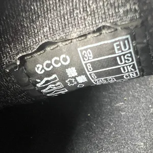 ECCO Soft 7 Gore-Tex Slip On Sneakers Women's US‎ 8 Black Waterproof Extra Width thumbnail 6