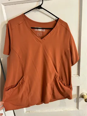 Renew Scrub WonderWink Set Orange Size XL thumbnail 1