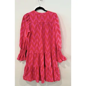 Tuckerneck Pomander Place Hot Pink Ikat Kenzo Dress Size Small thumbnail 6