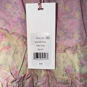 LoveShackFancy Taffy Twist dress XL NWT thumbnail 5