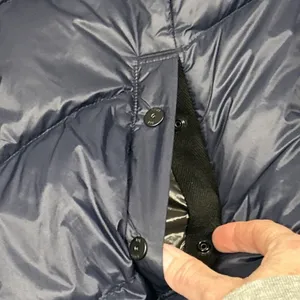 G-Star RAW Jacket Womens Medium Alaska Down Puffer Full Zip Quilted Navy Coat thumbnail 8