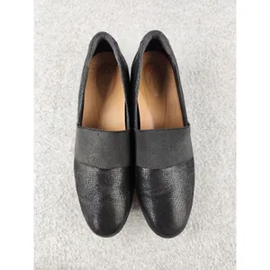 Clarks Women's Un Blush Lo Slip-On Black Suede Dress Shoes - Comfy - Size 9.5‎ M thumbnail 6