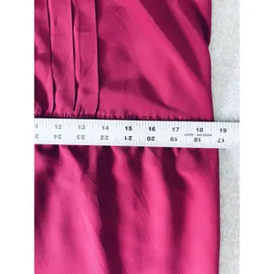 Vintage Maggy London by Jeannene Booher 100% Silk Dress 12‎ Magenta Pink Classic thumbnail 15