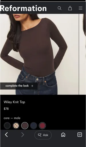 Reformation Top thumbnail 2