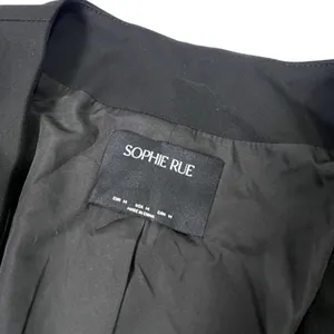 Sophie Rue Black Pauline Oversized Blazer Jacket Medium thumbnail 4