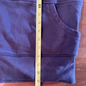 Peloton Half Zip Hoodie Athleisure Cozy Chic Sweatshirt Women Purple Medium‎ thumbnail 7