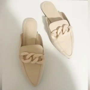 AMAZON Chain Link Mule Slides‎ Size 6.5 thumbnail 7