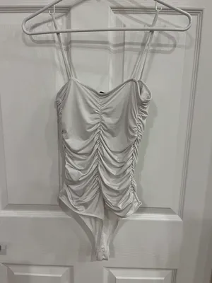 Express White Bodysuit thumbnail 4