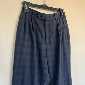 Ralph Lauren Men’s Classic Fit Blue Plaid Dress Pants Size 30X30 thumbnail 4