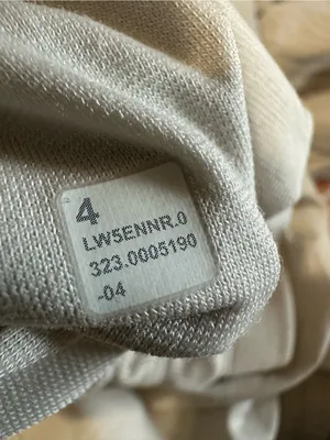 Lululemon Dance Studio Mid-Rise Pant Full Length bone W5ENNR size 4 small flaw thumbnail 3